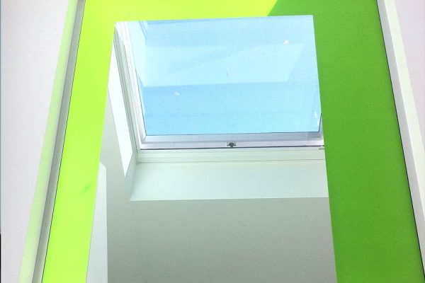 Photo of decorative tinted glass