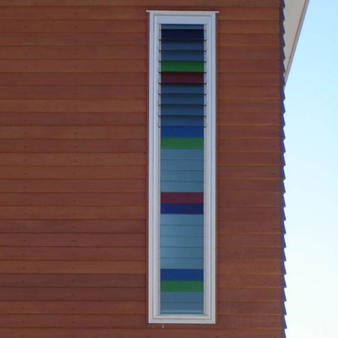 Image of colorful tinted glass